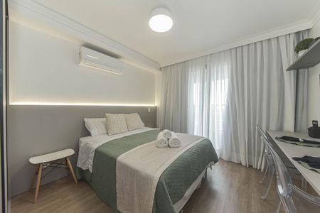 Studio para alugar com 28m², 1 quarto e sem vaga Studio para alugar com 28m², 1 quarto e sem vagaQuarto