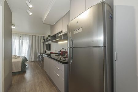 Studio para alugar com 28m², 1 quarto e sem vaga Studio para alugar com 28m², 1 quarto e sem vagaCozinha