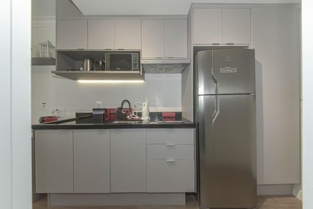 Studio para alugar com 28m², 1 quarto e sem vaga Studio para alugar com 28m², 1 quarto e sem vagaCozinha