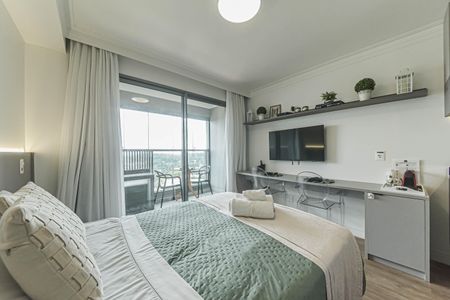 Studio para alugar com 28m², 1 quarto e sem vaga Studio para alugar com 28m², 1 quarto e sem vagaQuarto