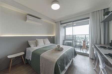 Studio para alugar com 28m², 1 quarto e sem vaga Studio para alugar com 28m², 1 quarto e sem vagaQuarto