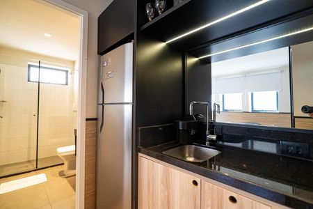 Studio à venda com 23m², 1 quarto e sem vagaCozinha
