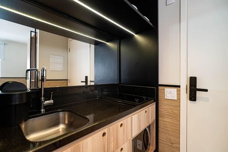 Studio à venda com 23m², 1 quarto e sem vagaCozinha