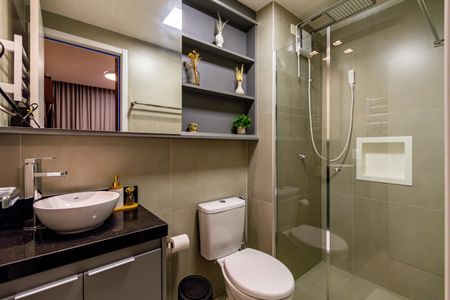 Apartamento para alugar com 25m², 1 quarto e sem vaga Apartamento para alugar com 25m², 1 quarto e sem vagaBanheiro