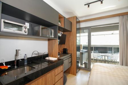 Studio para alugar com 21m², 1 quarto e 1 vagaStudio