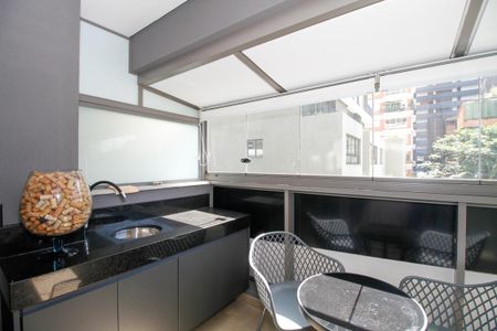 Studio para alugar com 21m², 1 quarto e 1 vagaVaranda