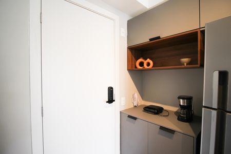 Studio para alugar com 25m², 1 quarto e sem vaga Studio para alugar com 25m², 1 quarto e sem vagaCozinha