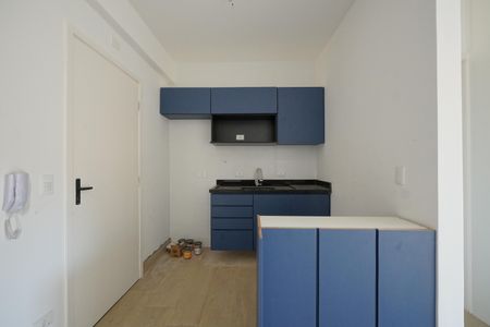 Cozinha de kitnet/studio para alugar com 1 quarto, 26m² em Vila Mariana, São Paulo