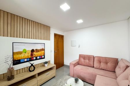 Sala de apartamento à venda com 2 quartos, 55m² em Jardim Vera Cruz, São Bernardo do Campo