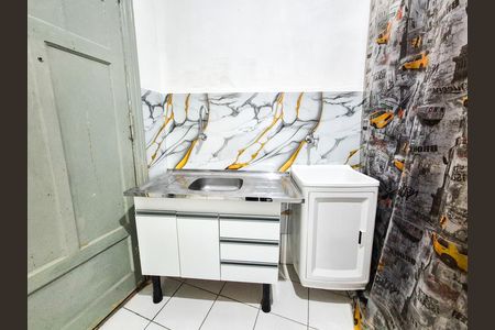 Cozinha  de kitnet/studio à venda com 1 quarto, 24m² em Centro Histórico de São Paulo, São Paulo