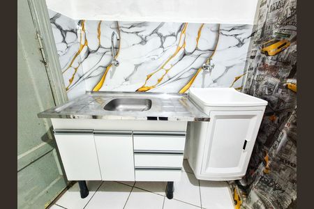 Cozinha de kitnet/studio à venda com 1 quarto, 24m² em Centro Histórico de São Paulo, São Paulo
