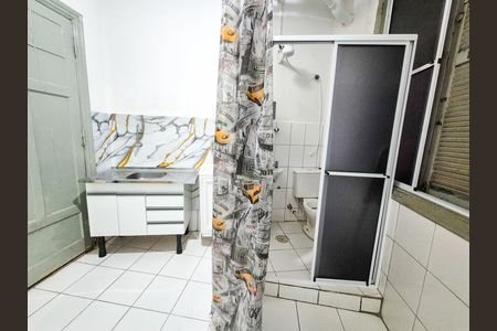 Cozinha de kitnet/studio à venda com 1 quarto, 24m² em Centro Histórico de São Paulo, São Paulo