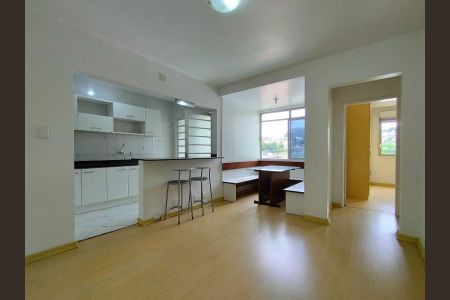 Sala de apartamento para alugar com 1 quarto, 50m² em rt A, Novo Hamburgo