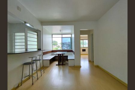 Sala de apartamento para alugar com 1 quarto, 50m² em rt A, Novo Hamburgo