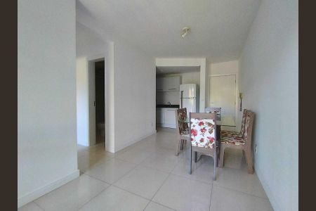 Sala de Jantar de apartamento para alugar com 2 quartos, 55m² em Vila Nova, Novo Hamburgo