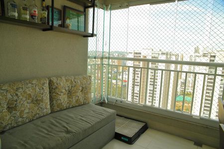 Apartamento para alugar com 77m², 2 quartos e 1 vagaVaranda gourmet da Sala 