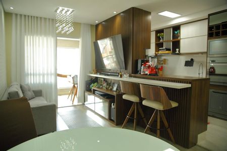 Apartamento para alugar com 77m², 2 quartos e 1 vagaSala