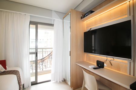 Suíte  de kitnet/studio para alugar com 1 quarto, 21m² em Indianópolis, São Paulo