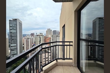 Apartamento para alugar com 65m², 1 quarto e 1 vaga Apartamento para alugar com 65m², 1 quarto e 1 vagaVaranda