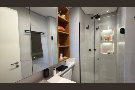 Apartamento à venda com 80m², 3 quartos e 2 vagasBanheiro da Suíte