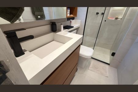 Apartamento à venda com 80m², 3 quartos e 2 vagasBanheiro da Suíte