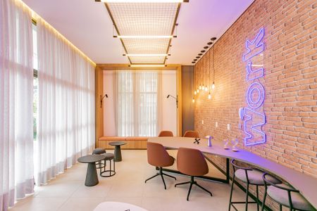 Apartamento para alugar com 40m², 2 quartos e 1 vagaCoworking