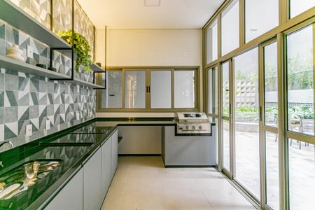 Apartamento para alugar com 40m², 2 quartos e 1 vagaÁrea comum - Salão de festas