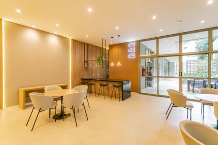 Apartamento para alugar com 40m², 2 quartos e 1 vagaÁrea comum - Salão de festas