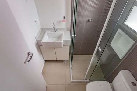 Apartamento para alugar com 40m², 2 quartos e 1 vagaBanheiro da Suíte 1