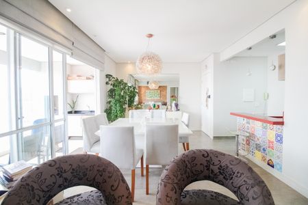 Sala de apartamento à venda com 3 quartos, 112m² em Vila Regente Feijó, São Paulo