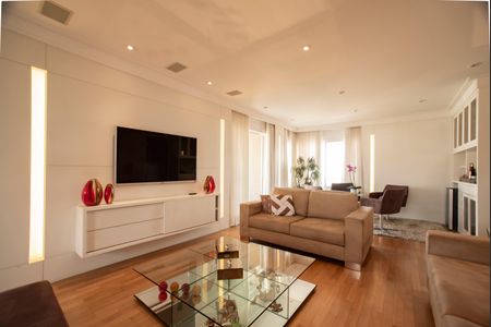 Sala de apartamento para alugar com 4 quartos, 193m² em Mirandópolis, São Paulo