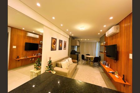Sala de apartamento para alugar com 1 quarto, 43m² em Jaguaribe, Salvador