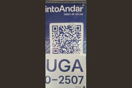 Apartamento para alugar com 46m², 2 quartos e 1 vagaPlaca instalada no mural de avisos da portaria - Código da placa: YWPD-291