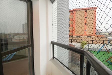 Varanda da Sala de apartamento para alugar com 3 quartos, 89m² em Vila Príncipe de Gales, Santo André
