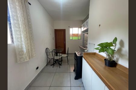 Sala/Cozinha de casa para alugar com 1 quarto, 40m² em Jardim Celeste, São Paulo
