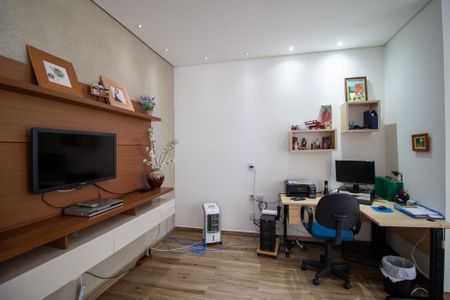 Sala de TV de casa de condomínio para alugar com 4 quartos, 327m² em Jardim Novo Eldorado, Sorocaba