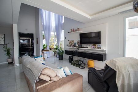 Sala de casa de condomínio para alugar com 4 quartos, 327m² em Jardim Novo Eldorado, Sorocaba