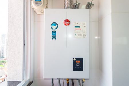 Apartamento à venda com 92m², 2 quartos e 2 vagas Apartamento à venda com 92m², 2 quartos e 2 vagasDetalhe - Área de Serviço