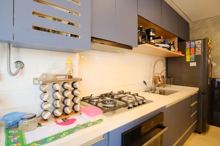 Apartamento à venda com 49m², 2 quartos e 1 vagaCozinha e Área de Serviço