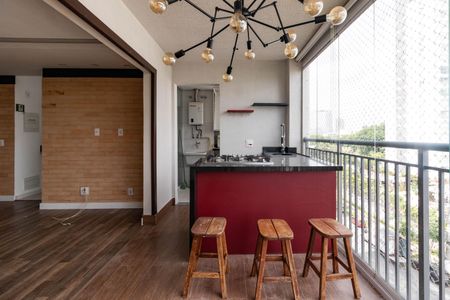 Varanda de apartamento para alugar com 2 quartos, 78m² em Vila Anastácio, São Paulo