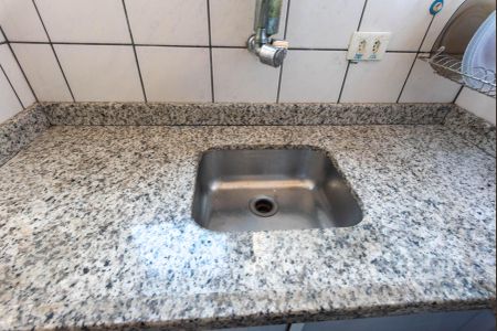 Apartamento à venda com 43m², 1 quarto e sem vaga Apartamento à venda com 43m², 1 quarto e sem vagaCozinha