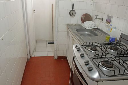 Studio para alugar com 38m², 1 quarto e 1 vaga Studio para alugar com 38m², 1 quarto e 1 vagaCozinha e Área de Serviço