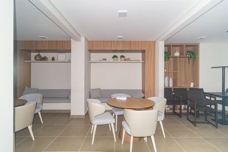 Apartamento para alugar com 28m², 1 quarto e sem vagaSalão de Festas