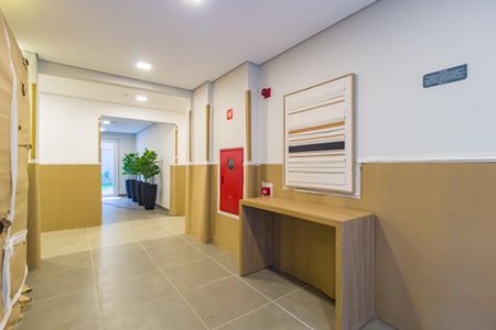 Apartamento para alugar com 28m², 1 quarto e sem vagaHall social