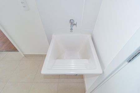 Apartamento para alugar com 28m², 1 quarto e sem vagaDetalhe - Área de Serviço