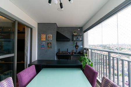 Varanda gourmet de apartamento à venda com 3 quartos, 80m² em Vila Ema, São Paulo