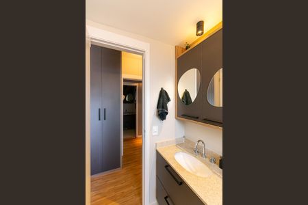 Apartamento à venda com 80m², 3 quartos e 2 vagasBanheiro da Suíte