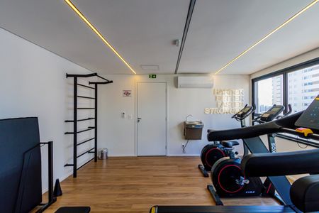 Apartamento para alugar com 37m², 2 quartos e sem vaga Apartamento para alugar com 37m², 2 quartos e sem vagaÁrea comum - Academia