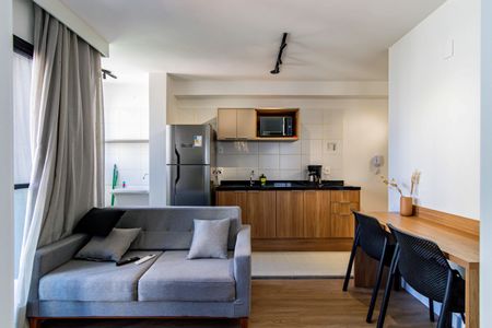 Sala de apartamento para alugar com 2 quartos, 37m² em Barra Funda, São Paulo