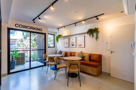 Apartamento para alugar com 37m², 2 quartos e sem vagaÁrea comum - Coworking